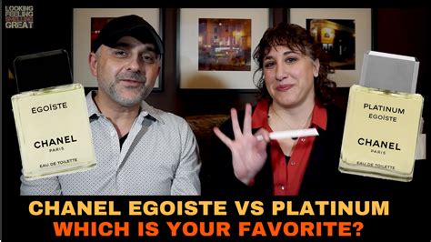 chanel egoiste platinum vs egoiste